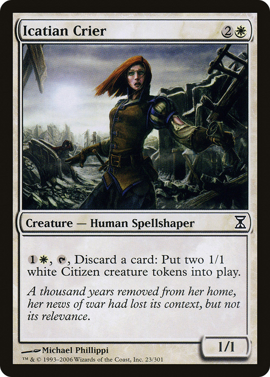 Icatian Crier - Foil