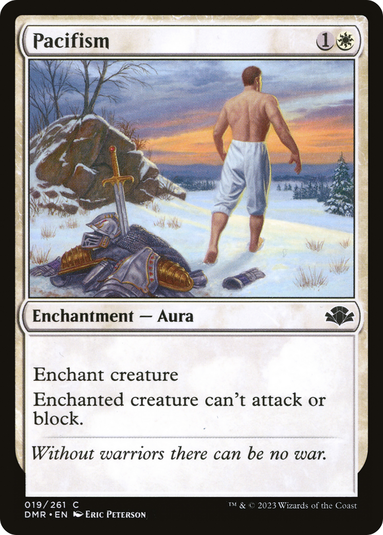 Pacifism - Foil