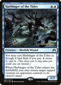 Harbinger of the Tides (058) (Prerelease) - Foil