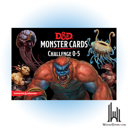 Dungeons & Dragons 5th Edition Monster Cards - Challenge 0-5