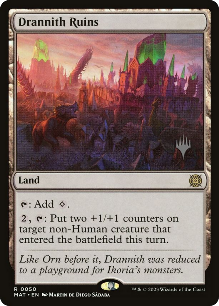 Drannith Ruins (0050) (Promo Pack) - Foil
