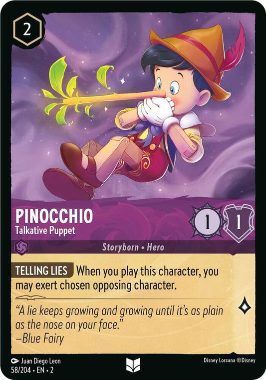 Pinocchio, Talkative Puppet (0058)