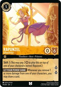 Rapunzel, Gifted Artist (0019) - Cold Foil