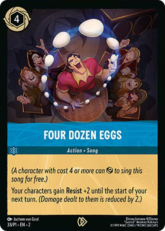 Four Dozen Eggs (33/P1) - Cold Foil