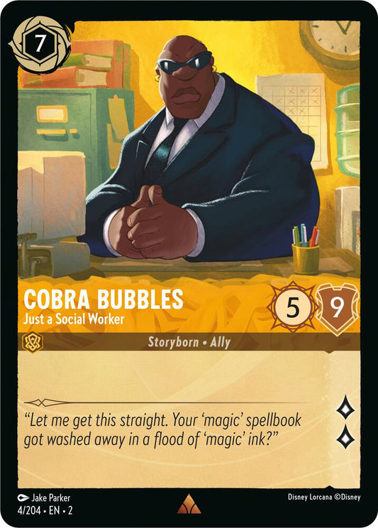 Cobra Bubbles, Just a Social Worker (0004) - Cold Foil