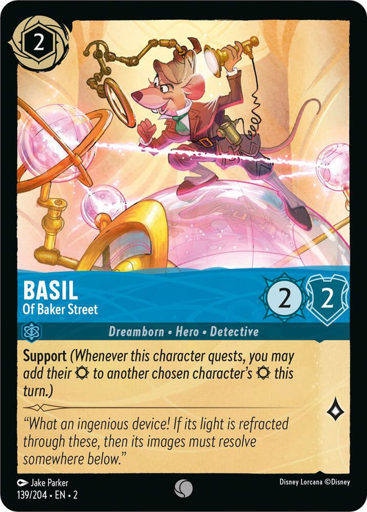 Basil, Of Baker Street (0139) - Cold Foil