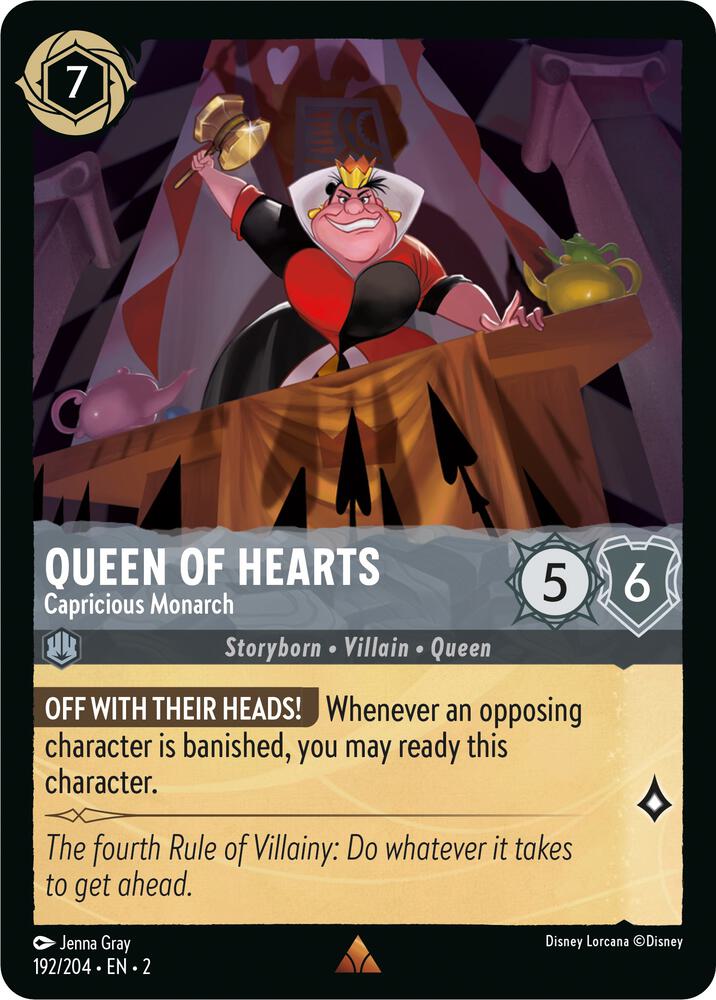 Queen of Hearts, Capricious Monarch (0192)