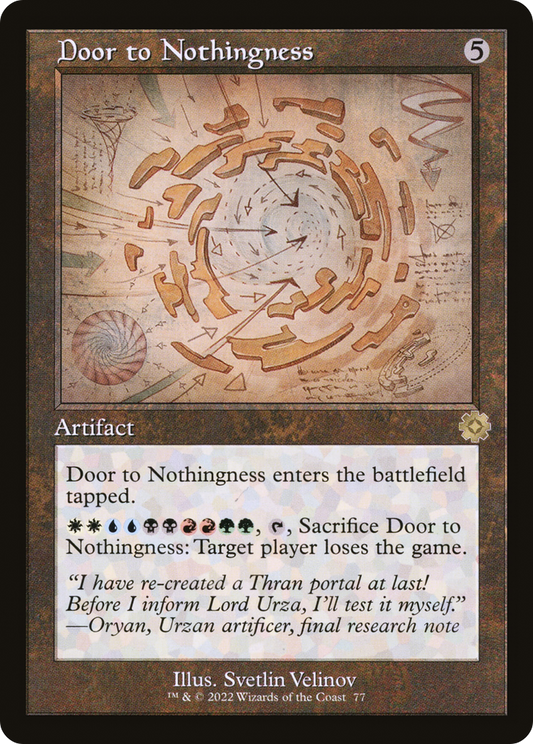 Door to Nothingness (077) (Showcase)