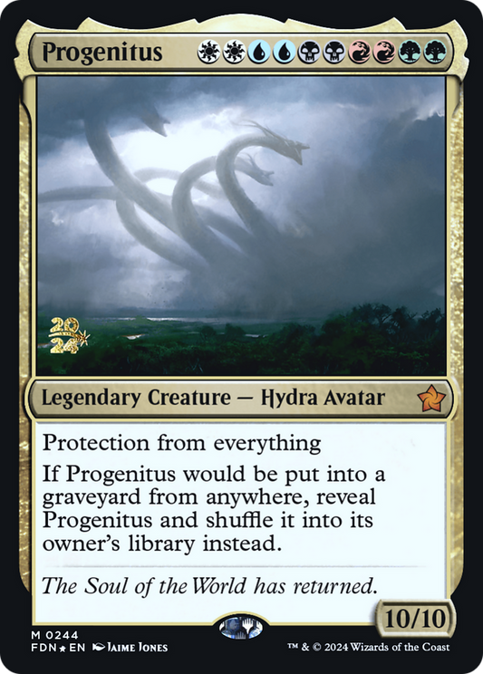 Progenitus (0244) (Prerelease) - Foil