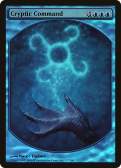 Cryptic Command (001) (P09) (Textless) - Foil