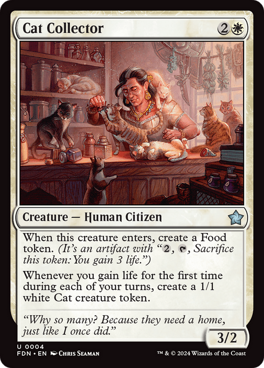 Cat Collector - Foil