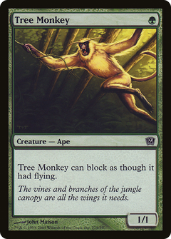 Tree Monkey - Foil