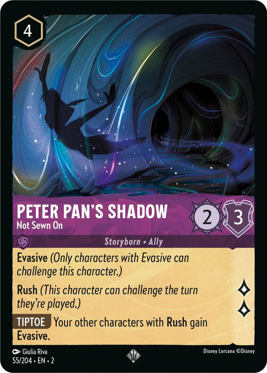 Peter Pan's Shadow, Not Sewn On (0055) - Cold Foil