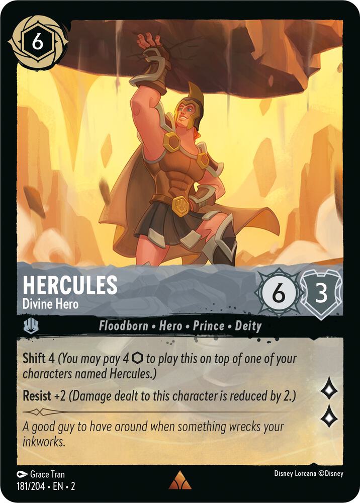 Hercules, Divine Hero (0181) - Cold Foil