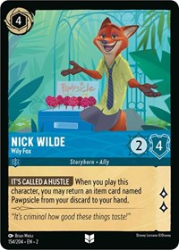 Nick Wilde, Wily Fox (0154)