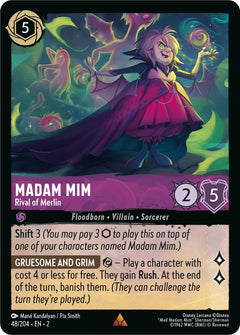 Madam Mim, Rival of Merlin (0048) - Cold Foil