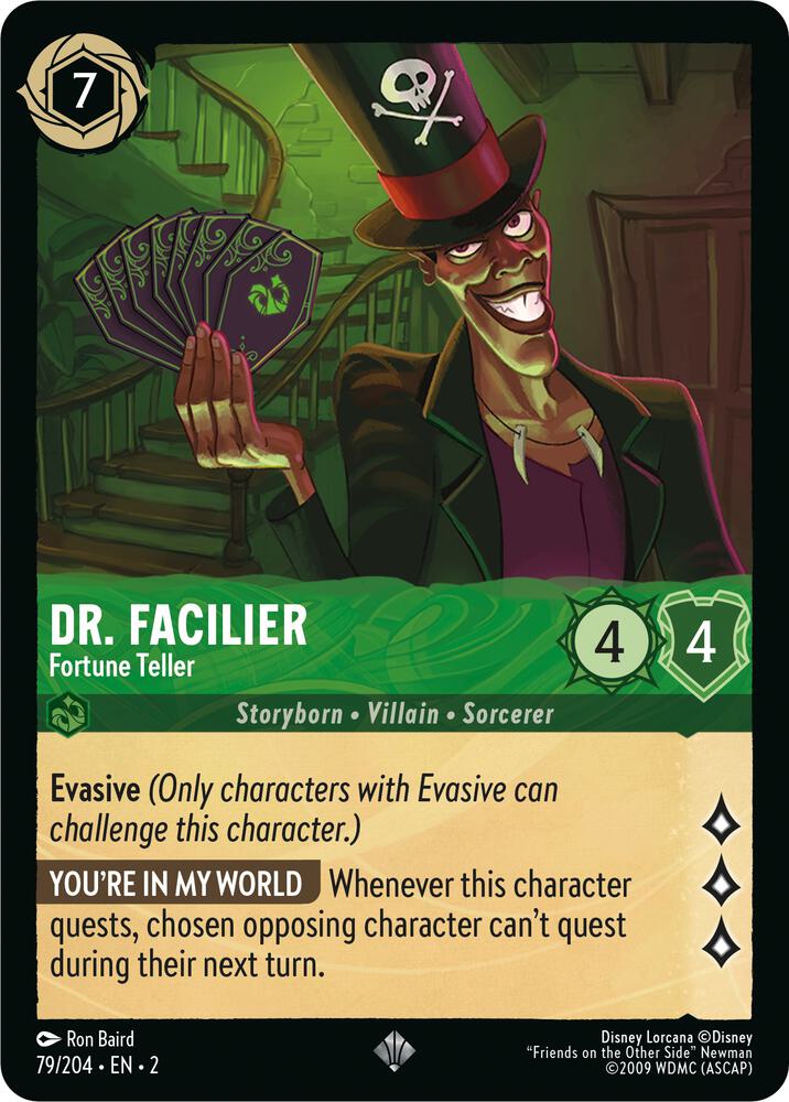 Dr. Facilier, Fortune Teller (0079)