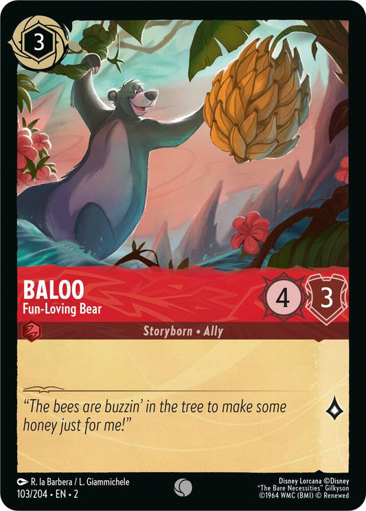 Baloo, Fun-Loving Bear (0103)