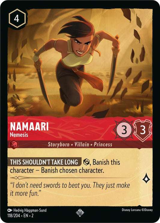 Namaari, Nemesis (0118)