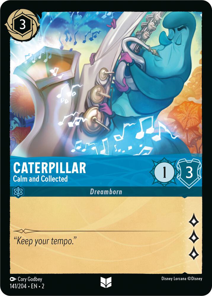 Caterpillar, Calm and Collected (0141) - Cold Foil
