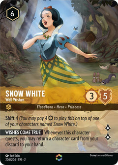 Snow White, Well Wisher (0206) (Enchanted) - Inkwash Foil