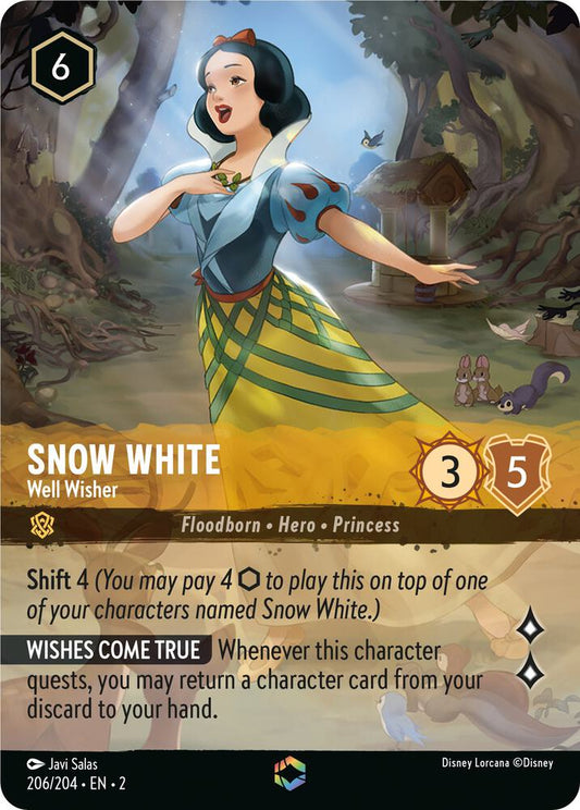 Snow White, Well Wisher (0206) (Enchanted) - Inkwash Foil