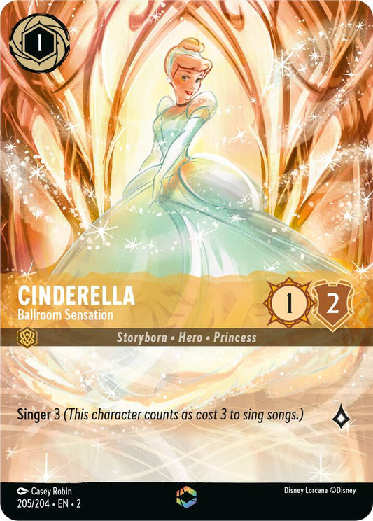 Cinderella, Ballroom Sensation (0205) (Enchanted) - Inkwash Foil