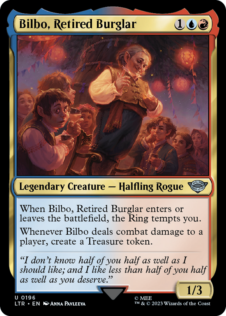 Bilbo, Retired Burglar - Foil