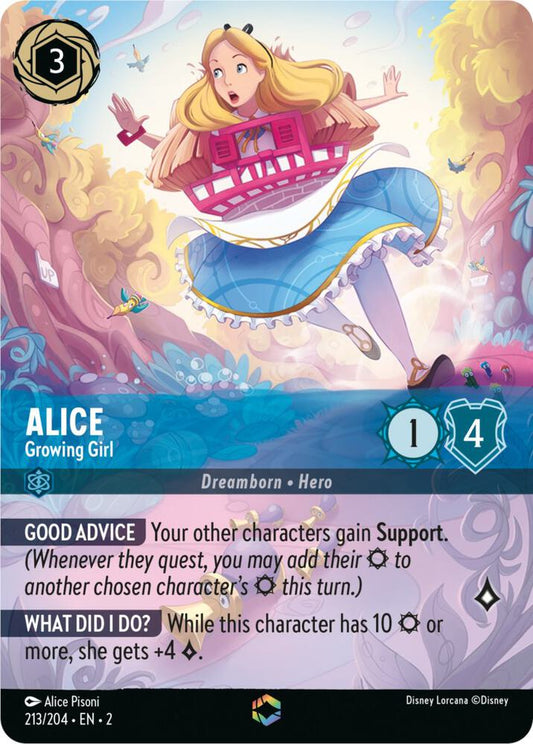 Alice, Growing Girl (0213) (Enchanted) - Inkwash Foil