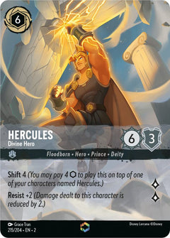 Hercules, Divine Hero (0215) (Enchanted) - Inkwash Foil