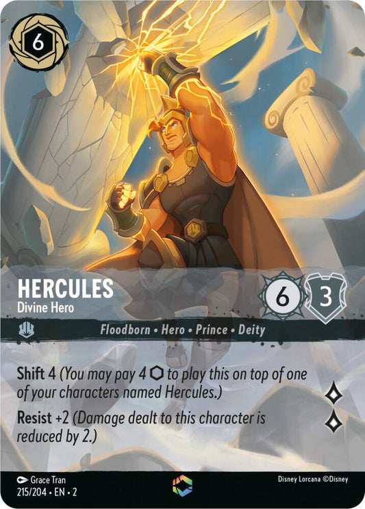 Hercules, Divine Hero (0215) (Enchanted) - Inkwash Foil