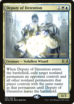 Deputy of Detention (165) (Prerelease) - Foil