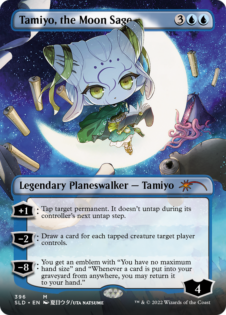 Tamiyo, the Moon Sage (396) (Borderless)