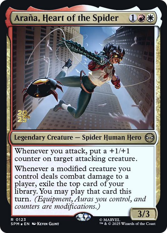 Araña, Heart of the Spider (0123) (Prerelease) - Foil pspm