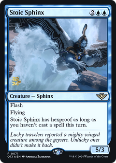 Stoic Sphinx (0071) (Prerelease) - Foil