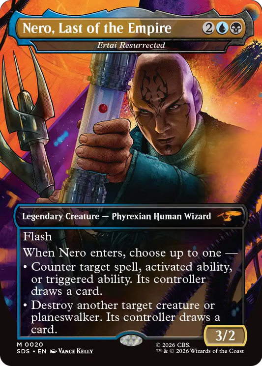 Nero, Last of the Empire [Ertai Resurrected] (0020) (Borderless) (SDS) - Foil