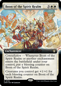 Boon of the Spirit Realm (0753) (Extended Art) - Foil
