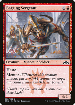 Barging Sergeant - Foil