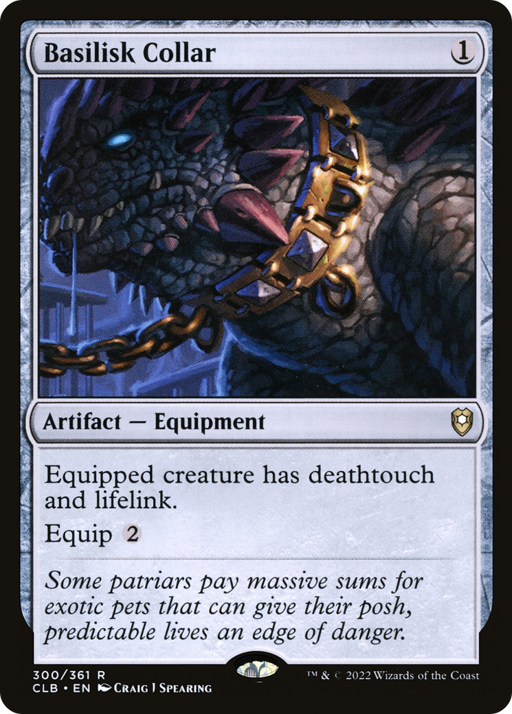 Basilisk Collar - Foil