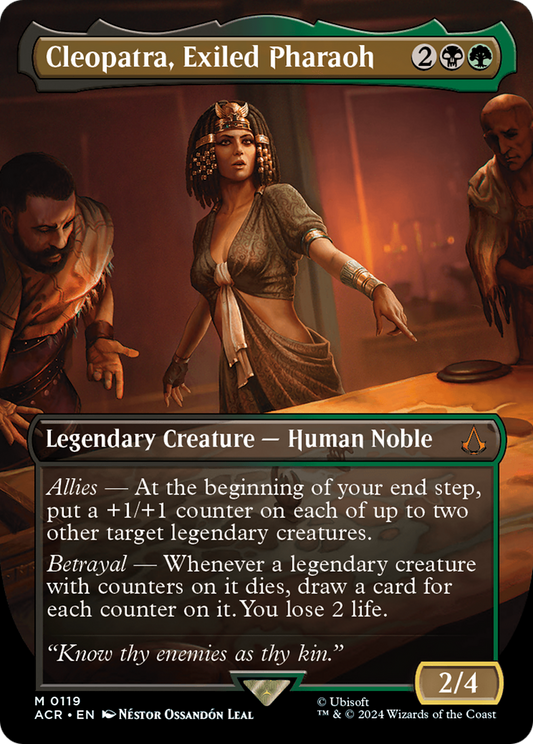 Cleopatra, Exiled Pharaoh (0119) (Borderless)
