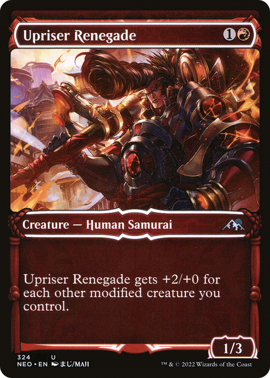 Upriser Renegade (324) (Showcase) - Foil