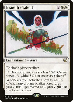 Elspeth's Talent - Foil