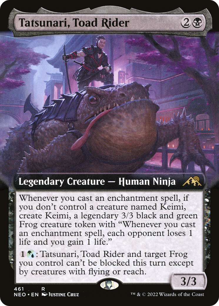 Tatsunari, Toad Rider (461) (Extended Art) - Foil