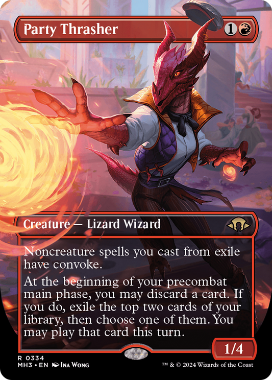 Party Thrasher (0334) (Borderless) - Foil