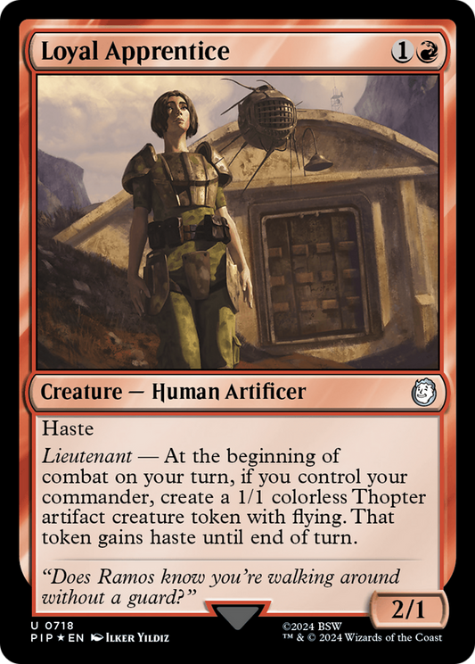 Loyal Apprentice (0718) - Surge Foil