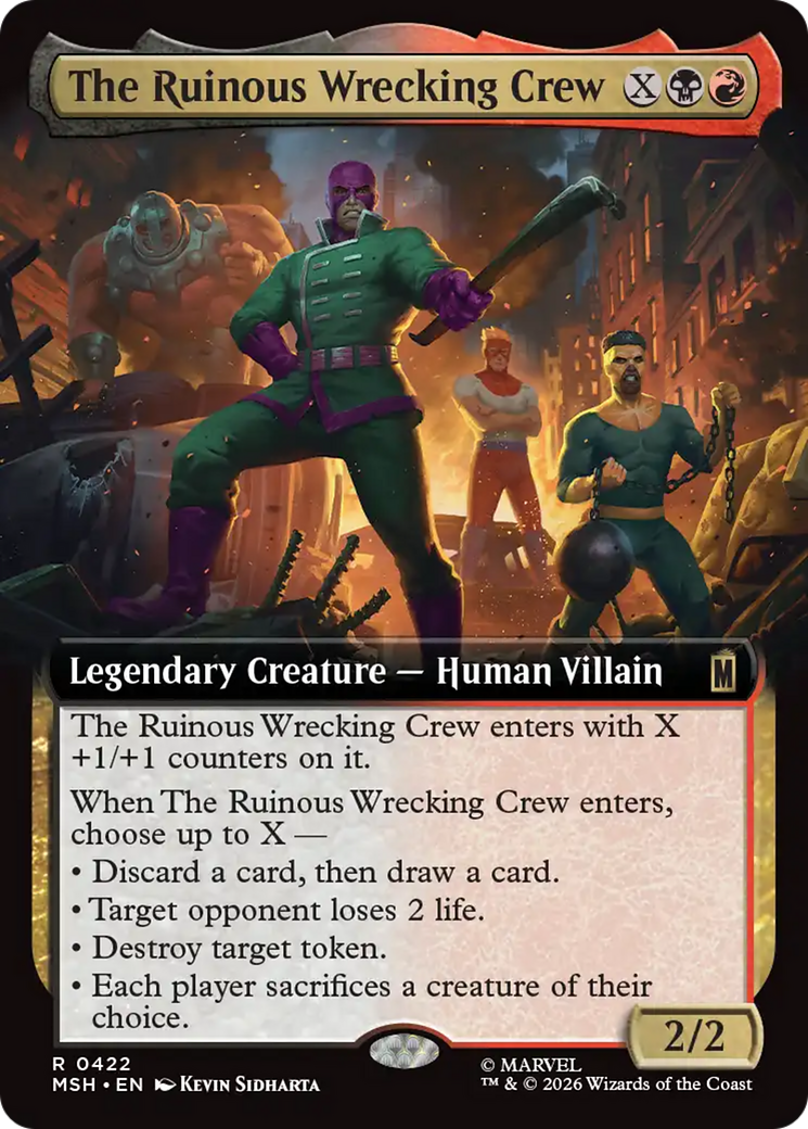 The Ruinous Wrecking Crew (0422) (Extended Art) (MSH)