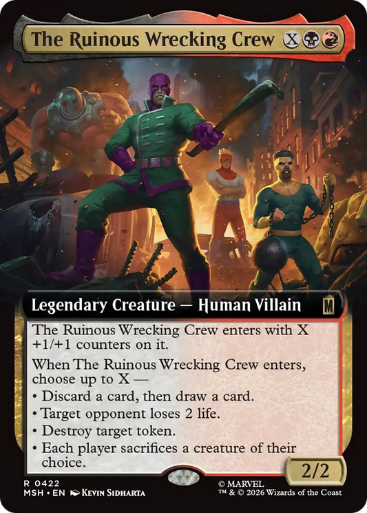 The Ruinous Wrecking Crew (0422) (Extended Art) (MSH)