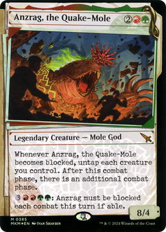 Anzrag, the Quake-Mole (0385) (Showcase) - Invisible Ink Foil