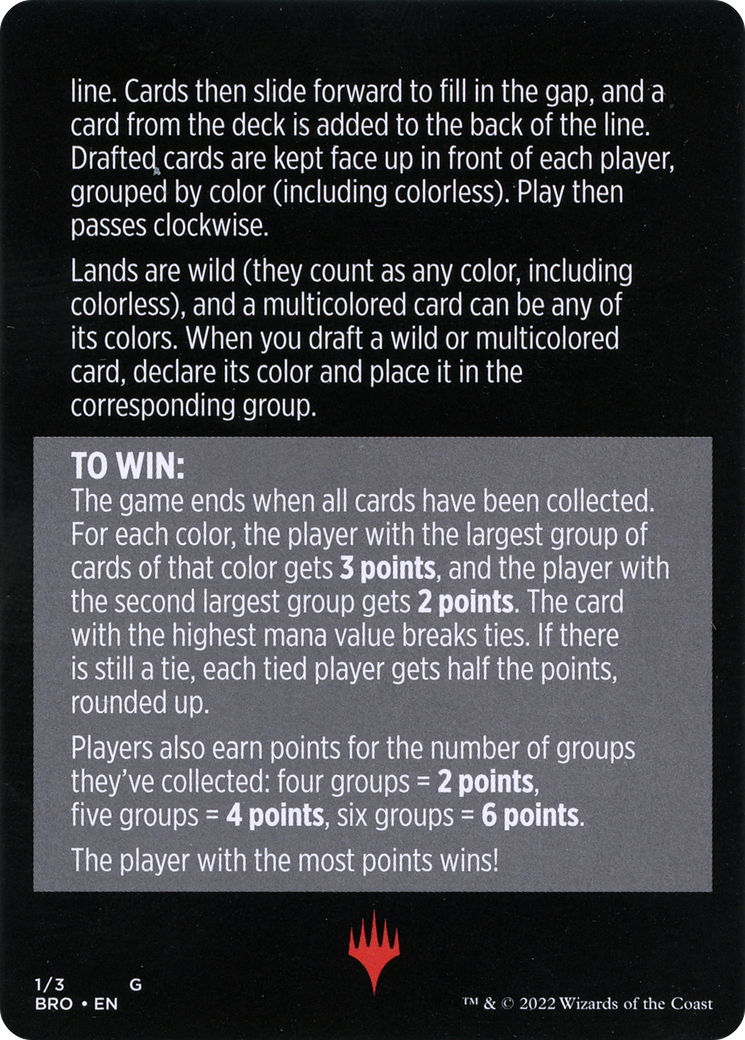 Magic Minigame: Mishra's Manufactory (MBRO)
