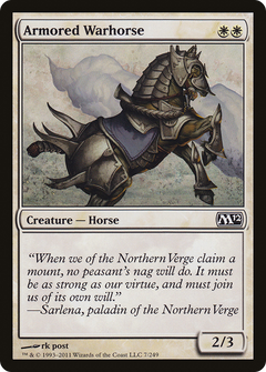 Armored Warhorse - Foil
